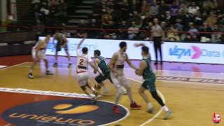 Unieuro Forlì  Pallacanestro Cantù 7176  Highlights [upl. by Naillij872]