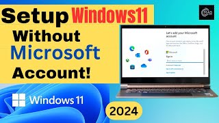 How to set up Windows 11 Original Without Microsoft Account microsoft windows masworld [upl. by Anyahs]