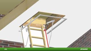 Loft Ladder PVC Architrave LXLPVC [upl. by Bartholemy]