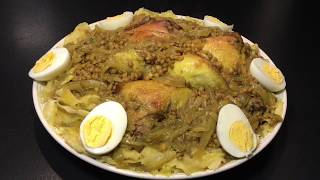 RECETTE TRADITIONNELLE MAROCAINE LA RFISSA [upl. by Auburta834]