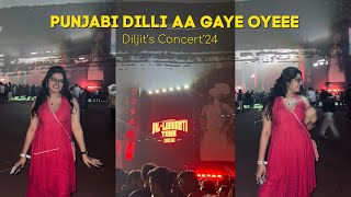 I FINALLY ATTENDED DILJITS CONCERT  DILLUMINATI DELHI 2024  ANVI VIJH [upl. by Arahsak]