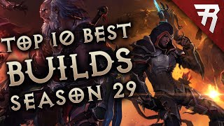 Top 10 Best Builds for Diablo 3 Season 29 All Classes Tier List 276 [upl. by Nyvlem]