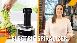 Best Electric Spiralizer  Suggested amp Recommended [upl. by Ellecrag]