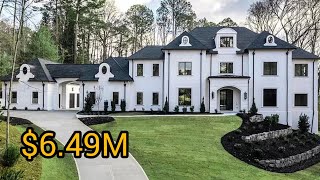 Extraordinary Custom home in Atlanta Georgia for sale  5211 Powers Ferry Rd Atlanta GA For sale [upl. by Hagile]