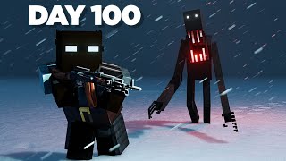 Surviving The Scariest Winter Storm In Minecraft FULL MOVIE [upl. by Frodin]