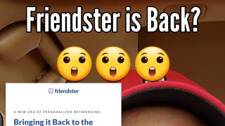 Friendster is back [upl. by Myna]