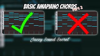 How To Make Basic Amapiano ChordsEpisode 02 [upl. by Nosredneh]