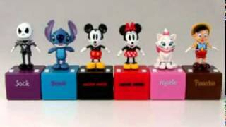 Buzztoyshop Little Taps Pop n Step Disney Music Figures [upl. by Brout]