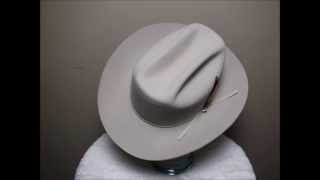 Stetson 4X Beaver Silverbelly Western Cowboy Hat [upl. by Burdett]