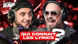 QUI CONNAIT LES LYRICS avec Soso Maness amp Alban Ivanov PlanèteRap [upl. by Primavera118]