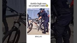 técnica avançada🤣 pmerj ciclismo mtb [upl. by Yeliac]