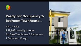 Ready For Occupancy 2bedroom Townhouse For Sale in Naic Cavite [upl. by Tomas]