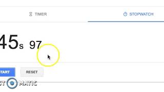 Explanation of Decimals Using Stopwatch [upl. by Ronald]