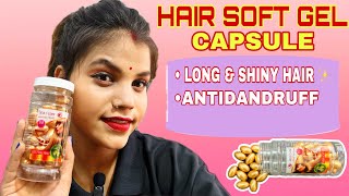 Hair Soft Gel Capsules Does It REALLY Work haircare review [upl. by Xylon478]