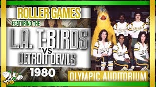 1980 Roller Games LA TBirds vs Detroit Devils 10195 [upl. by Fulton]