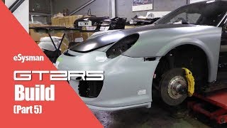 Installing a full GT2RS front end on my Porsche 911 GT2RS Part 5 [upl. by Lovmilla]