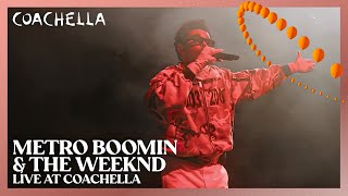 The Weeknd Metro Boomin amp Mike Dean  Live  Coachella [upl. by Eadwine]