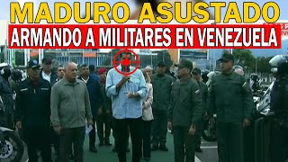 🔴¡LO ÚLTIMO MADURO ASUSTADO ARMANDO MILITARES EN VENEZUELA  PREOCUPADO POR UNA CAPTURA [upl. by Groark]