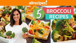 5 Broccoli Recipes That ARENT Boring 🥦  Broccoli Casserole Roasted Grilled Salad amp more [upl. by Llertnauq437]