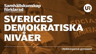 Sveriges demokratiska nivåer  SAMHÄLLSKUNSKAP FÖRKLARAD  Gymnasiet [upl. by Dorice]