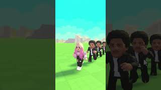 ROSE IS FOLLOWED BY BRUNO MARS roblox shorts apt [upl. by Notsyrb686]