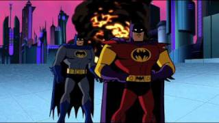 2 BATMAN THE BRAVE and THE BOLD quotThe Super Batman of Planet Xquot Kevin Conroy Voice [upl. by Etnahc]