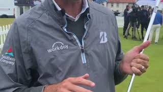 Matt Kuchar Armlock Putting Tips [upl. by Ainoyek164]