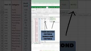 Excel SUMIFS Formula Explained in 30 Seconds 🚀 ExcelTips [upl. by Ayna]