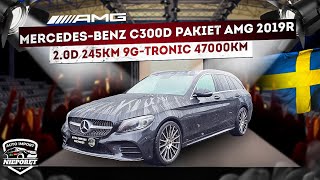 MERCEDES CKLASA C300D W205 S205✅️ PAKIET AMG ✅️ 2019r ✅️ 9GTRONIC ✅️ 47000km [upl. by Teodoro]