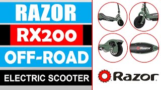 Razor RX200 Electric OffRoad Scooter Review 2020 [upl. by Enna127]