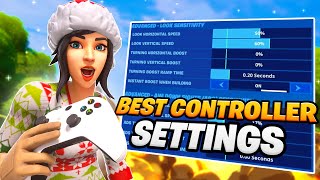 THE BEST CONTROLLER SETTINGS FORTNITE CHAPITRE 5 XBOXPS5PS4SWITCH 🎮 [upl. by Aennaej]