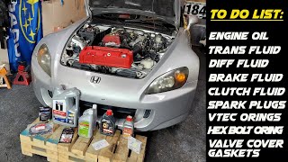 Honda S2000 full tune up guide [upl. by Felecia233]