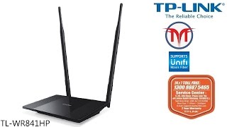 New TP LINK TLWR841HP wifi router Review [upl. by Ferdinana]