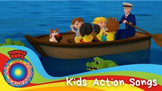 Tumble Tots quotRow Row Row Your Boatquot  Kids Action Songs Childrens Music amp Nursery Rhymes [upl. by Enyalahs]