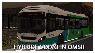 RIJDEN MET EEN HYBRIDE VOLVO IN OMSI 2 [upl. by Prud]