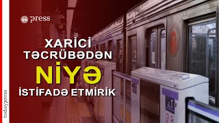 Metroda ölümlərə SON Arakəsmələrdən istifadə olunacaq [upl. by Adnilemreh]