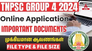 TNPSC Group 4 Exam Apply Certificate  Required Documents  File Format  Form Rejection Reasons [upl. by Tengdin]