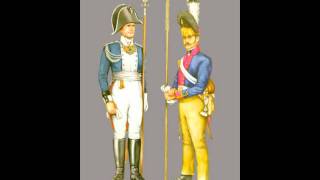 Marsch Prinz August Grenadier Batallion 1806 [upl. by Yellhsa]