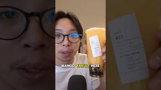 Im Trying The Mango Yakult From CoCo In Calgary Alberta [upl. by Ahseekat340]