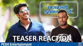 Jomonte Suviseshangal Teaser Reaction amp Review  Dulquer Salmaan  PESH Entertainment [upl. by Parrisch198]