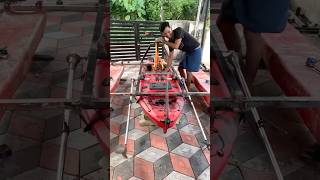 Dual propeller amp shaft for kayak pedal drive  12Build DIY CATAMARAN for boatlife 🛶⛵️ [upl. by Michal]