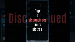 Top 5 Discontinued Linux Distros linux [upl. by Zamora161]