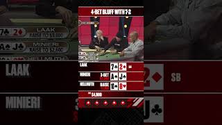 INSANE BLUFF with 72 PokerStars Bluff [upl. by Vachel]