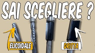 Come scegliere una fresa per legno elicoidale  Tutorial Falegnameria fai da te [upl. by Anawyt712]