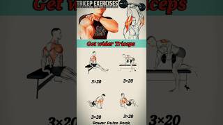 Triceps home workout gymworkout gym shorts [upl. by Nomead704]