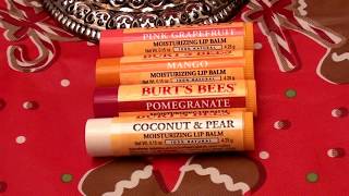 Burts Bees Lip Balm 4 Pack  Beeswax Lip Balm REVIEW [upl. by Nilde]