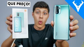 CHEGOU Xiaomi REDMI NOTE 10 ESTÁ de CAIR O QUEIXO SÓ R999 UNBOXING [upl. by Garcia]