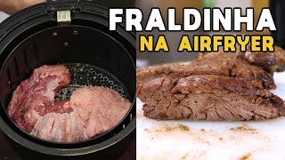 Como Fazer Fraldinha na Airfryer  Tv Churrasco [upl. by Enahs]