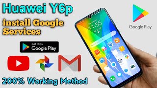 How to Install Google Play Store on Huawei Y6P MEDLX9N  Google Play Store Install Huawei Y6P [upl. by Barbur]