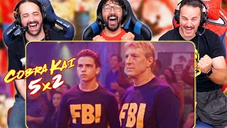 COBRA KAI 5x2 REACTION Season 5 Episode 2 Breakdown amp Review quotMoléquot  Easter Eggs [upl. by Plath]